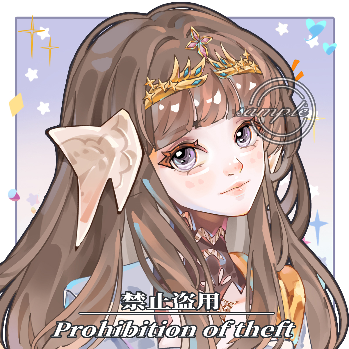 稿件分享-日系头像约稿