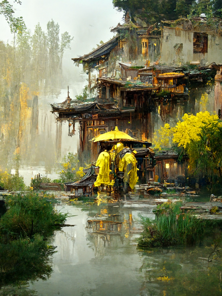 中国古建筑美之-仲夏风雨楼阁