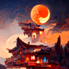 中国古建筑美之-月是故乡明