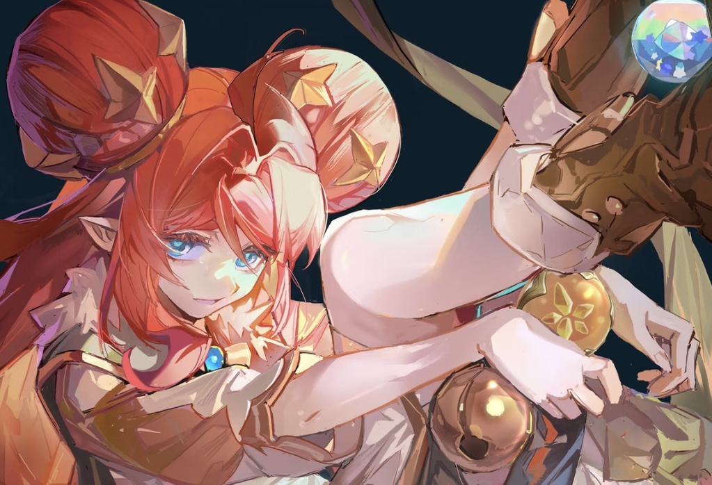 洛克王国公主头像同人高清图