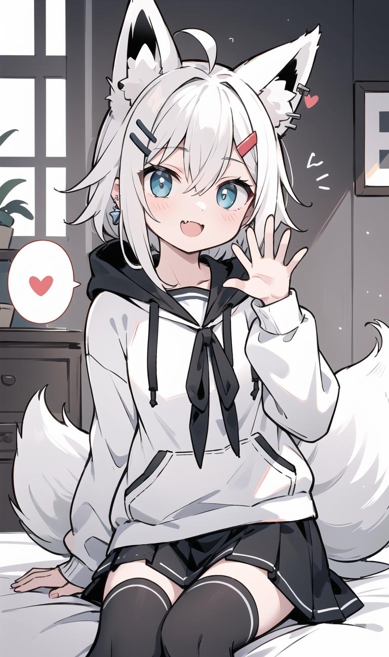 狐娘插画图片壁纸