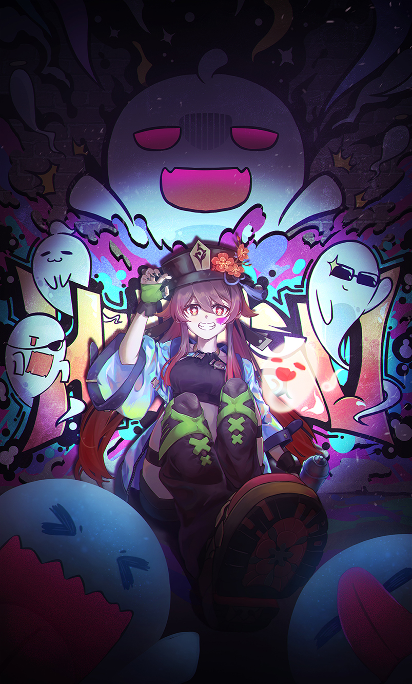 胡桃——嘠呜-原神胡桃