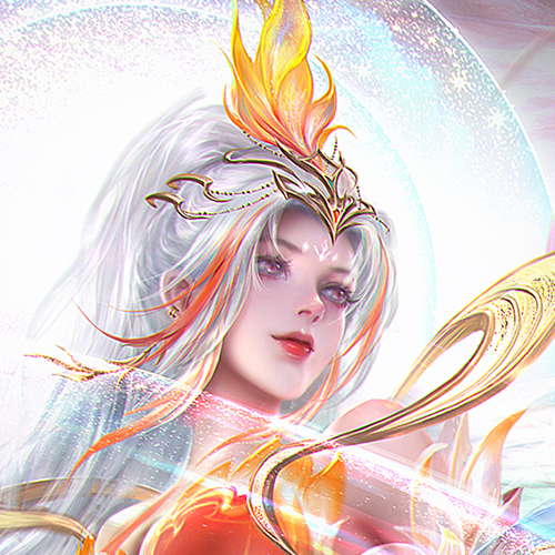 《完美世界》-火灵儿插画图片壁纸