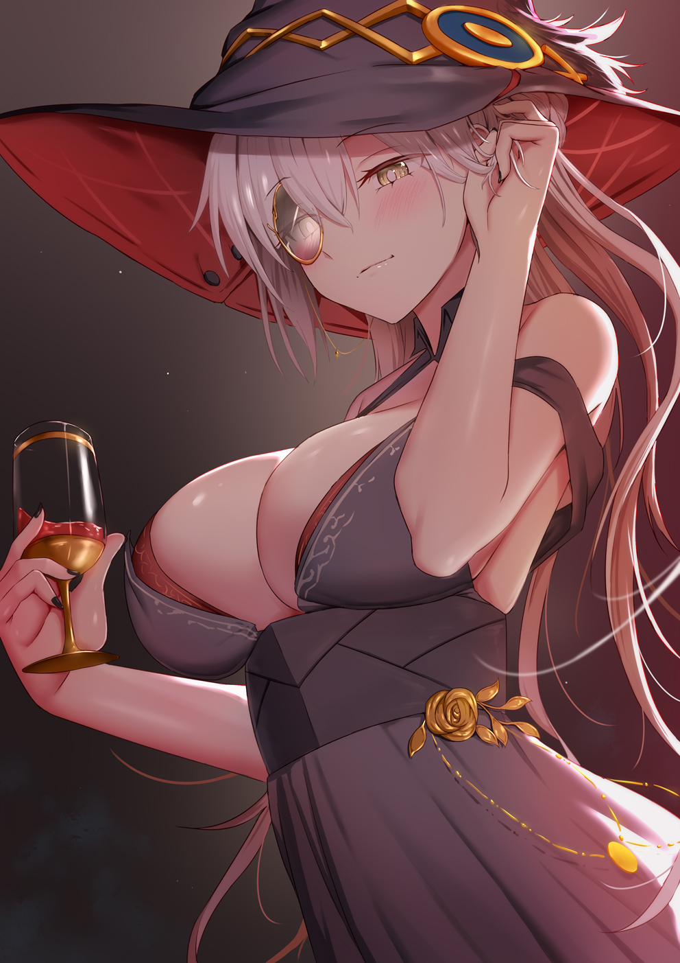 游戏王黑魔女头像同人高清图
