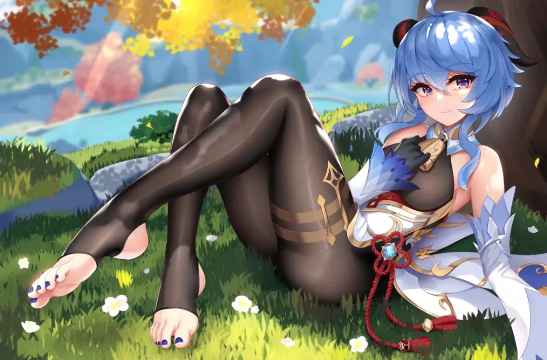 甘雨插画图片壁纸