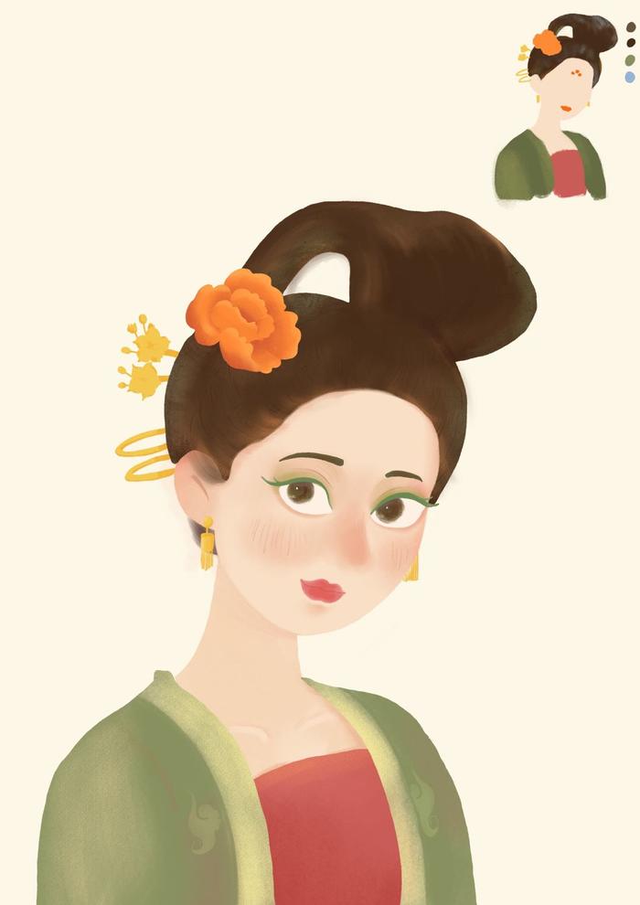 少女插画图片壁纸