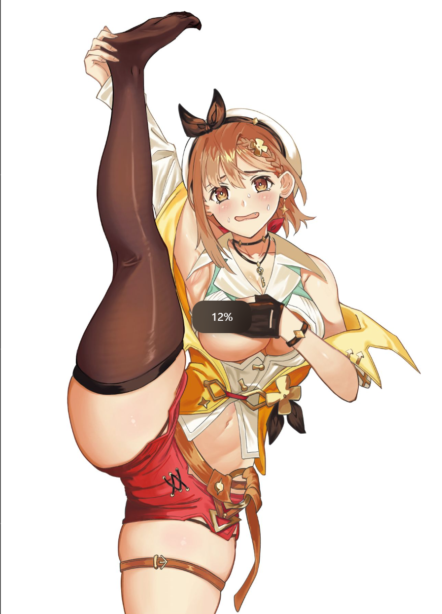 莱莎一字马头像同人高清图