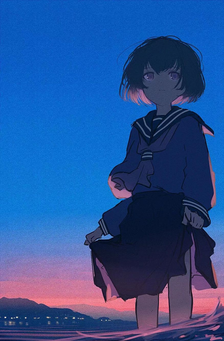 阿巴阿巴插画图片壁纸