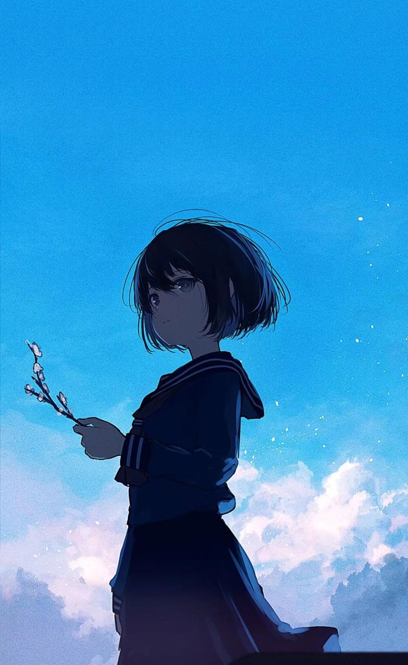 阿巴阿巴插画图片壁纸