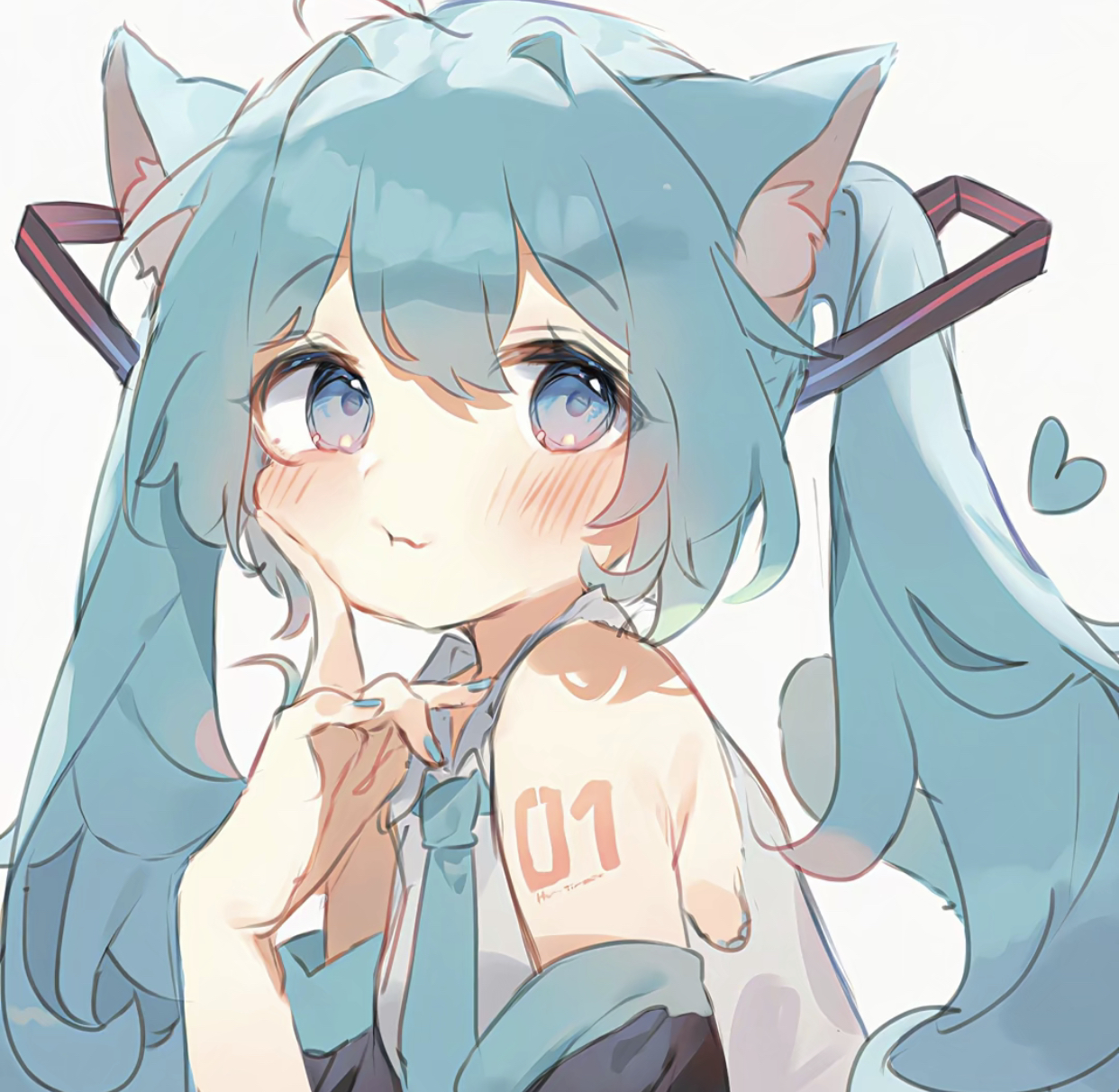 初音未来插画图片壁纸