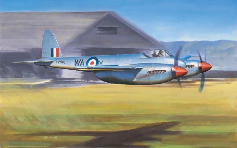 蚊式轰炸机-二战二戰