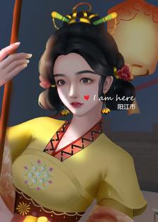 古风少女插画图片壁纸