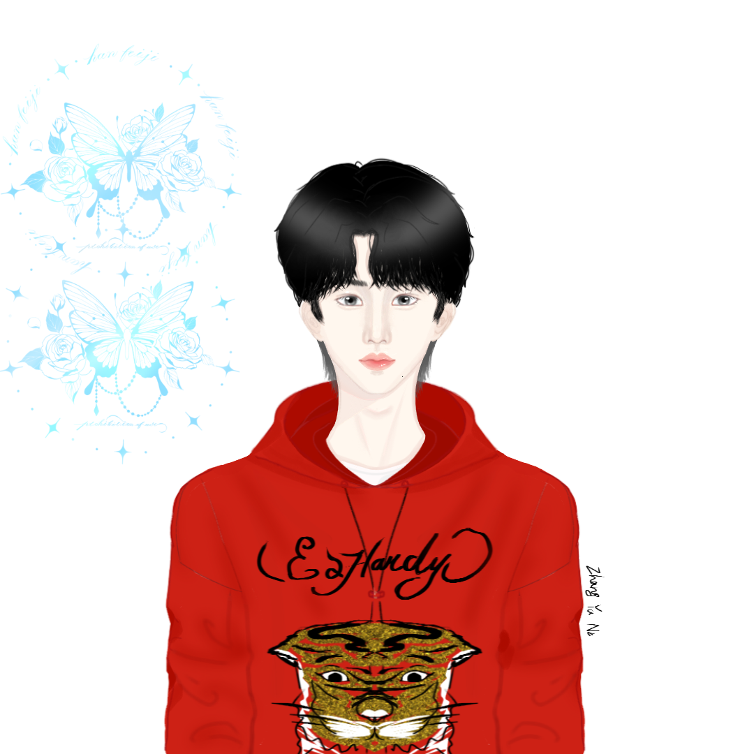 小宋-半身宋亚轩原创作品-触站