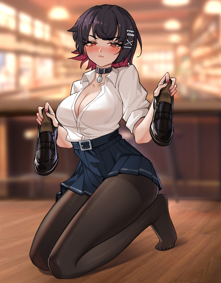 【艾莲】鲨鱼妹的jiojio插画图片壁纸