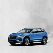 捷豹 Jaguar F-PACE SUV插画图片壁纸