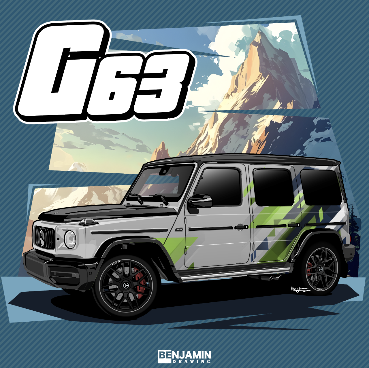 奔驰G63-汽车奔驰