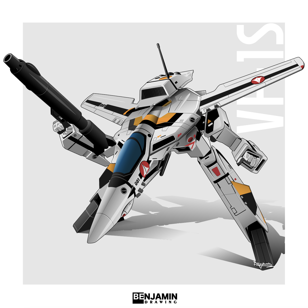 超时空要塞 VF-1S 女武神