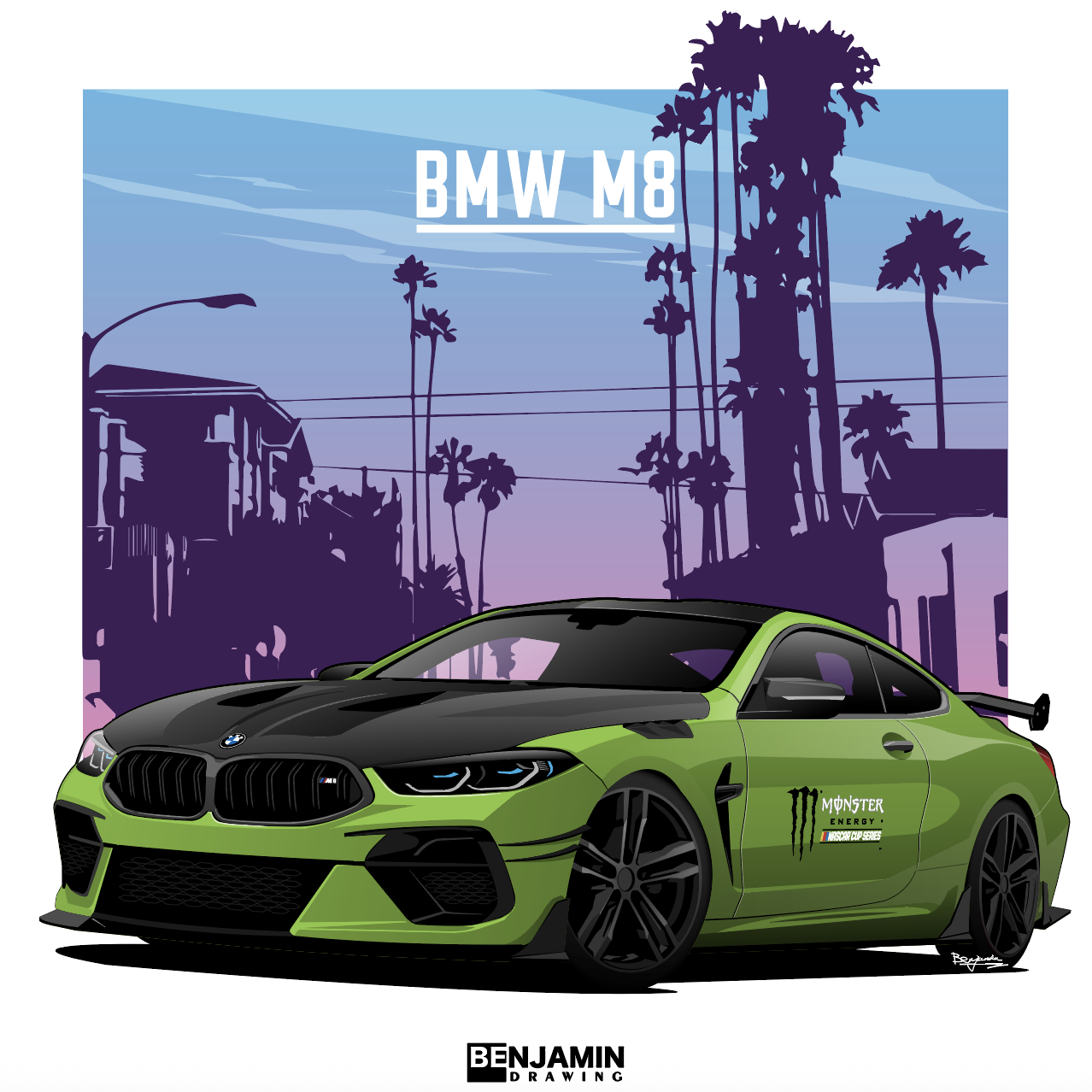 宝马BMW M8-汽车跑车