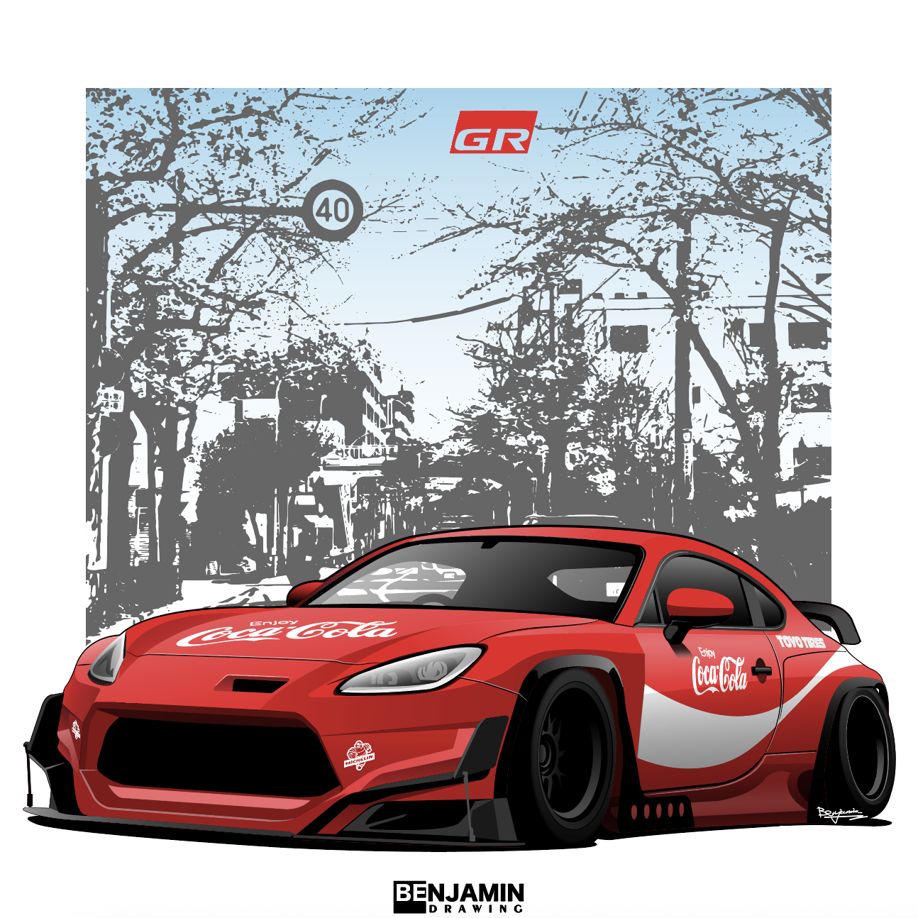 丰田GR86-汽车赛车