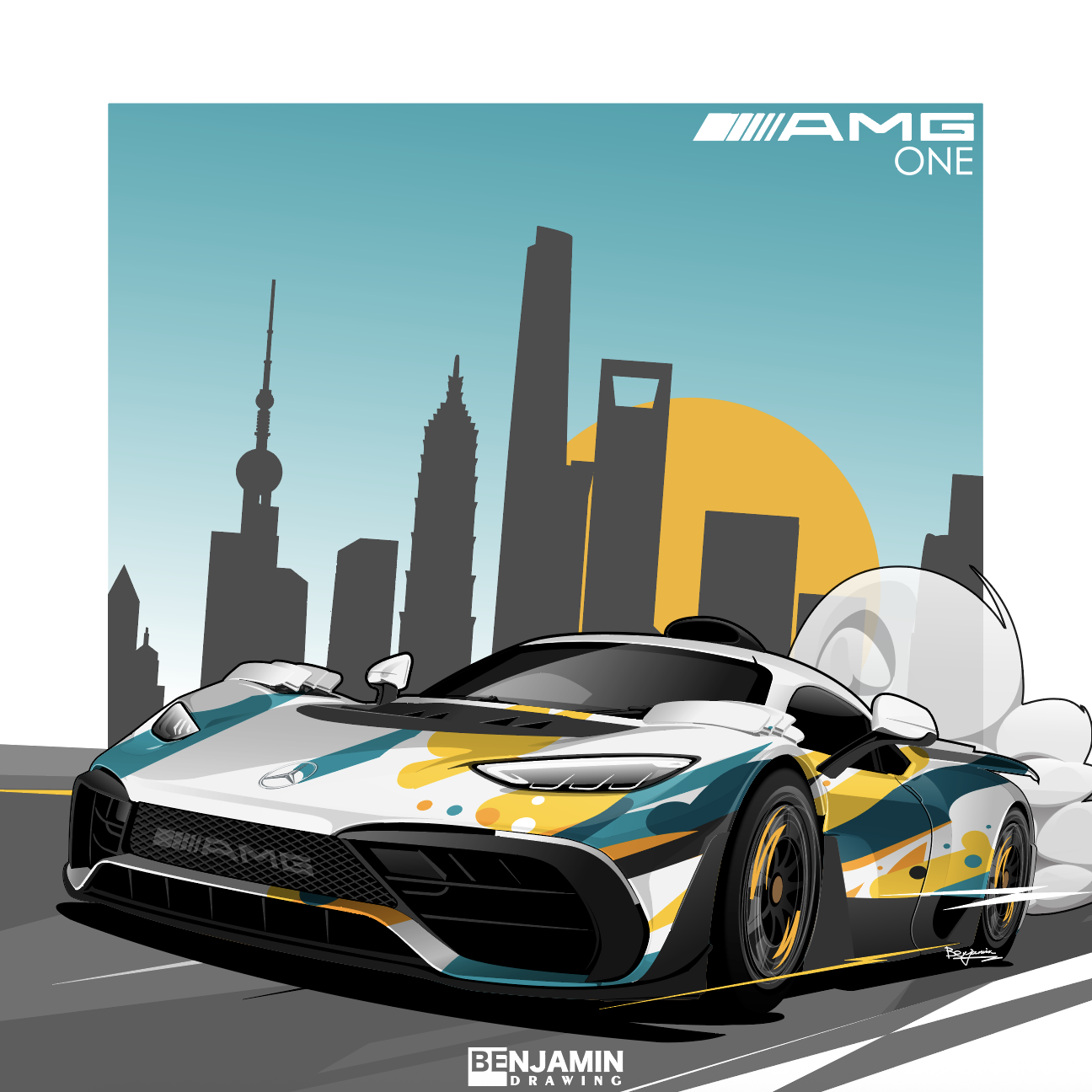 奔驰 AMG ONE-跑车汽车