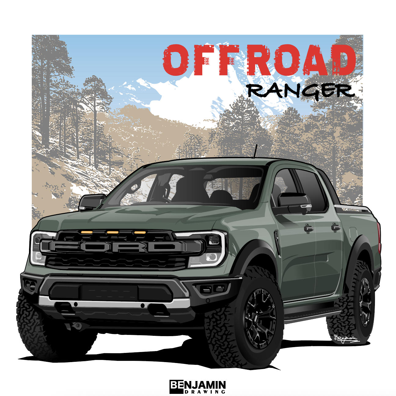 福特 RANGER皮卡-皮卡福特