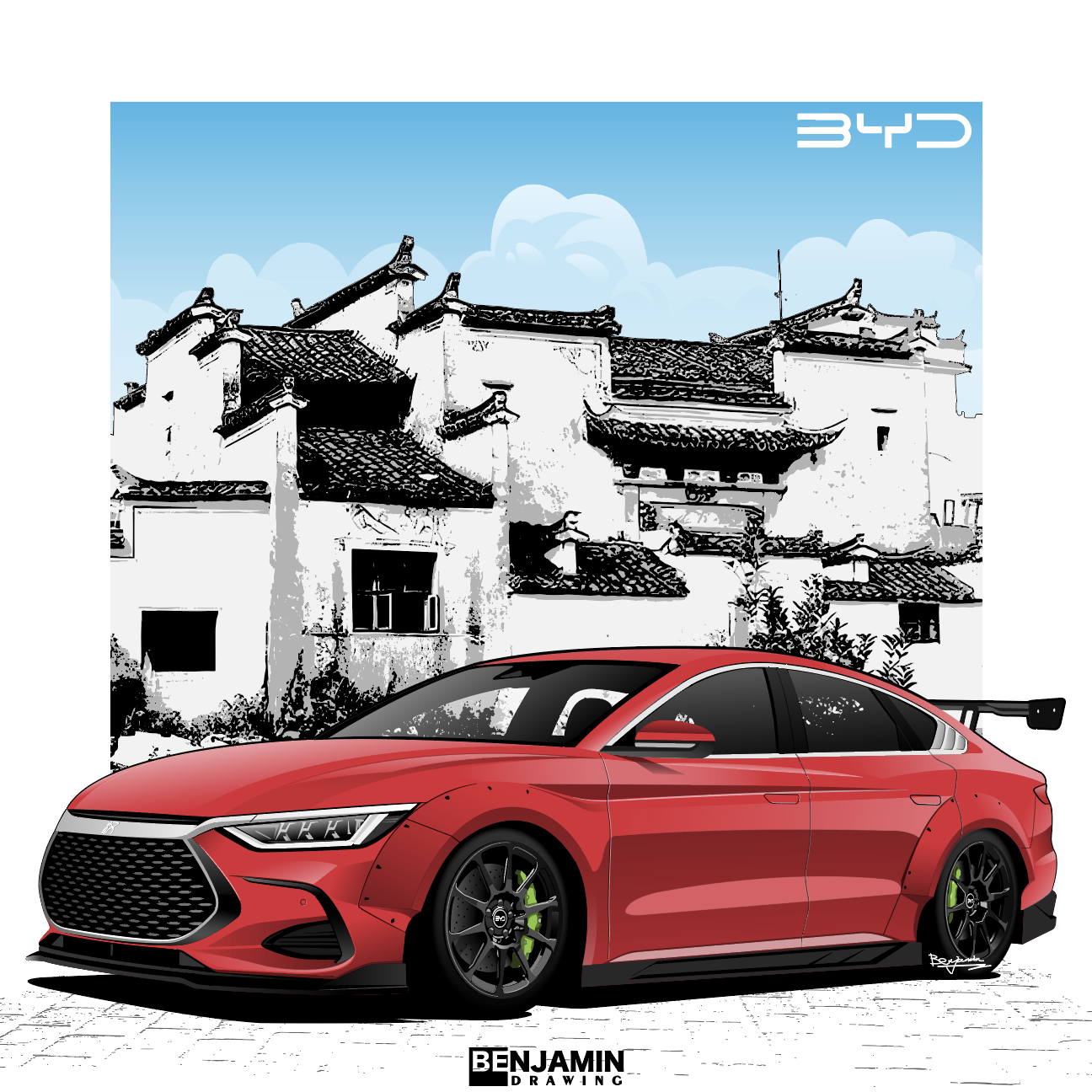 比亚迪 汉 宽体版