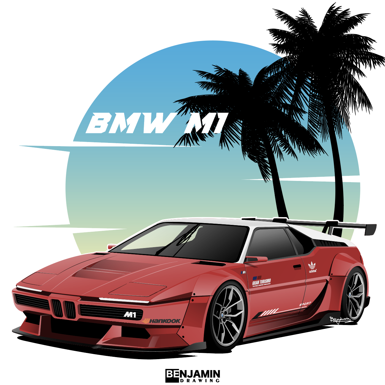 BMW 宝马M1头像同人高清图