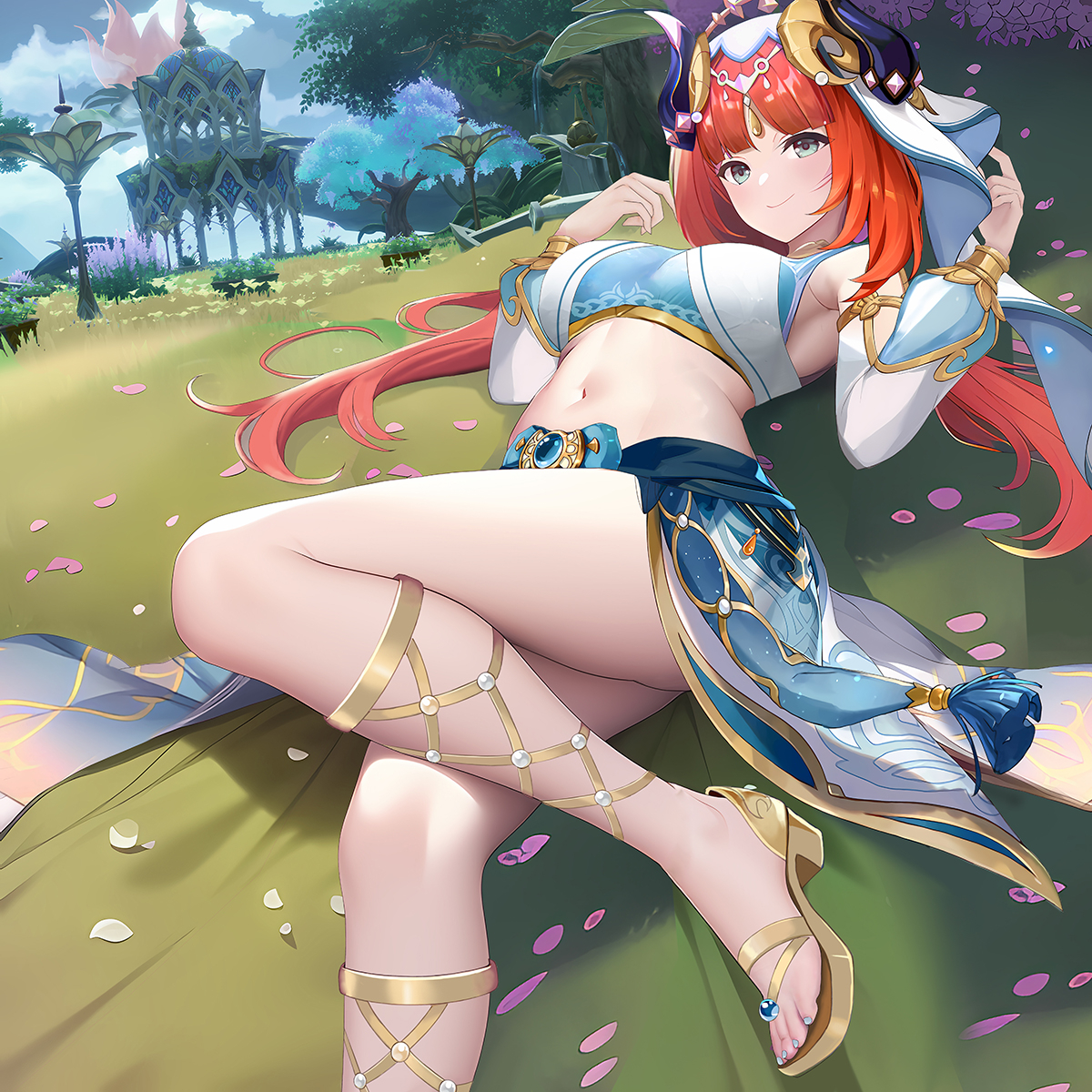 妮露插画图片壁纸