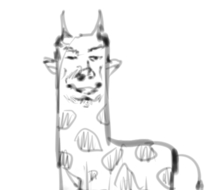长颈鹿——二次元头像