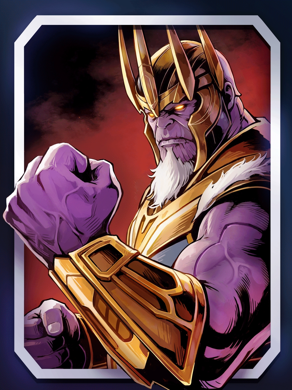 画了一个帝王灭霸头像同人高清图