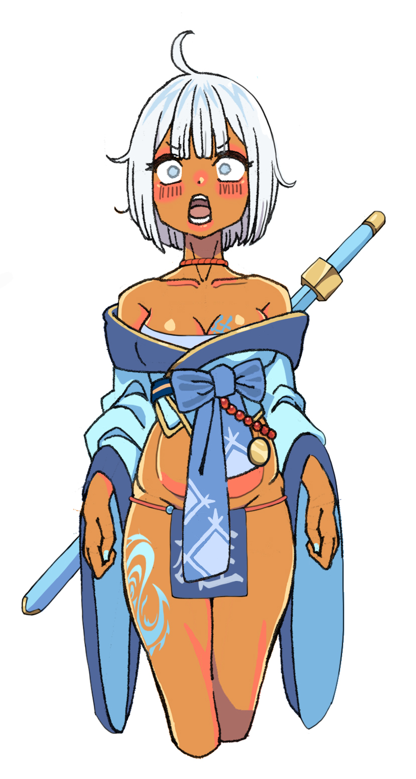 古风黑皮角色设计