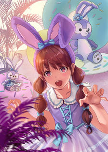 兔兔插画图片壁纸