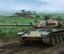 74式-军事坦克