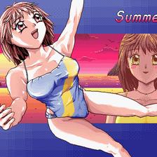 SummerGirl插画图片壁纸