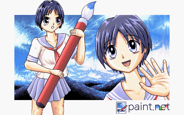 我的画图工具—Paint net拟人化萌娘头像同人高清图
