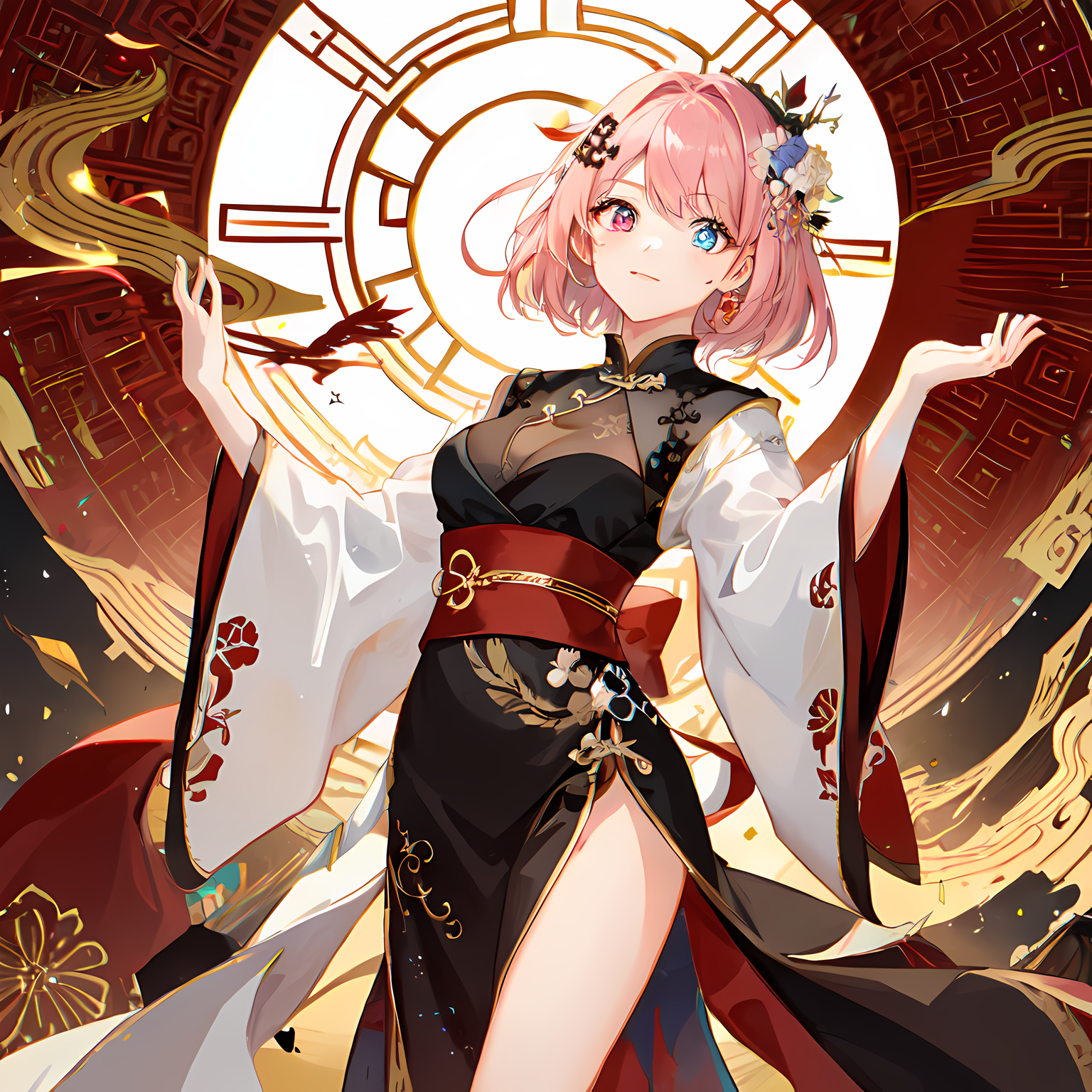 异色眼的萌新女神