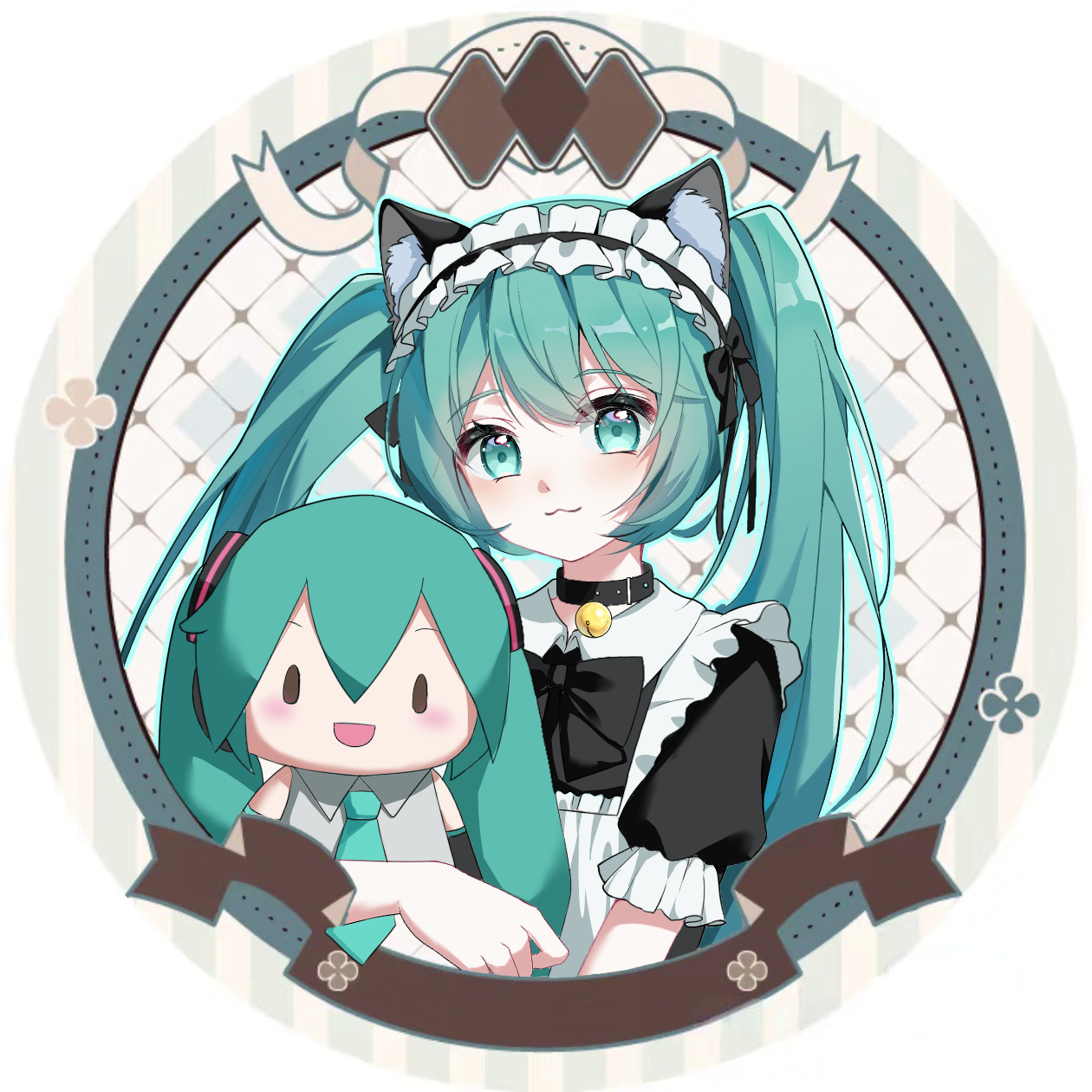 猫女仆miku哟-初音未来初音