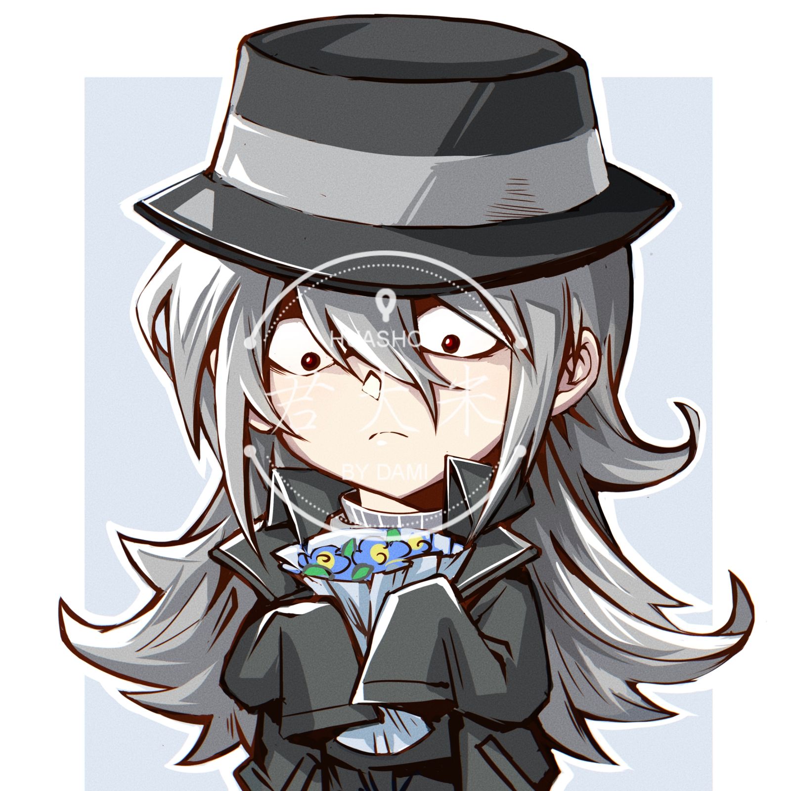 琴酒q版-插画q版-触站