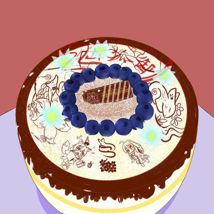 蛋糕插画图片壁纸