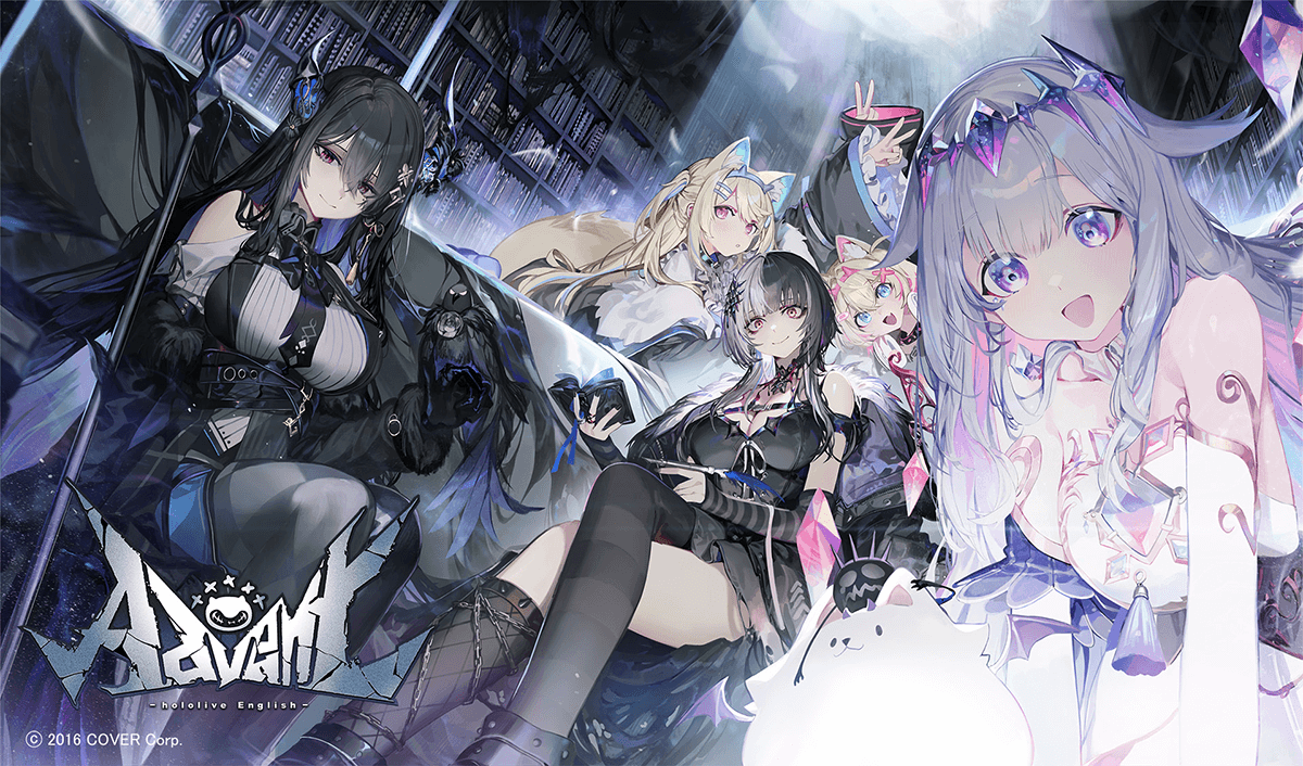 hololiveen三期生插画图片壁纸