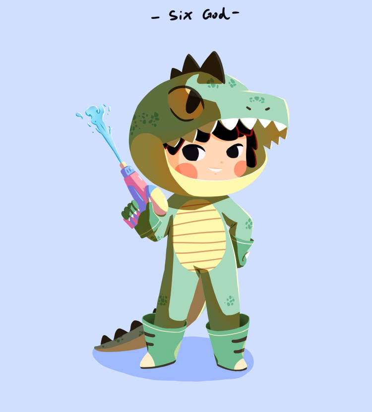 恐龙-恐龙小男孩