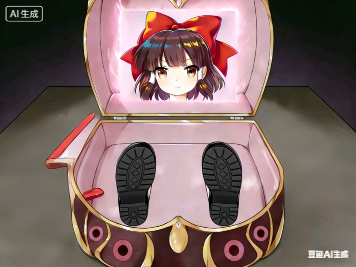 巫女不去工作，来看看贤者是怎么做吧(AI练习)头像同人高清图