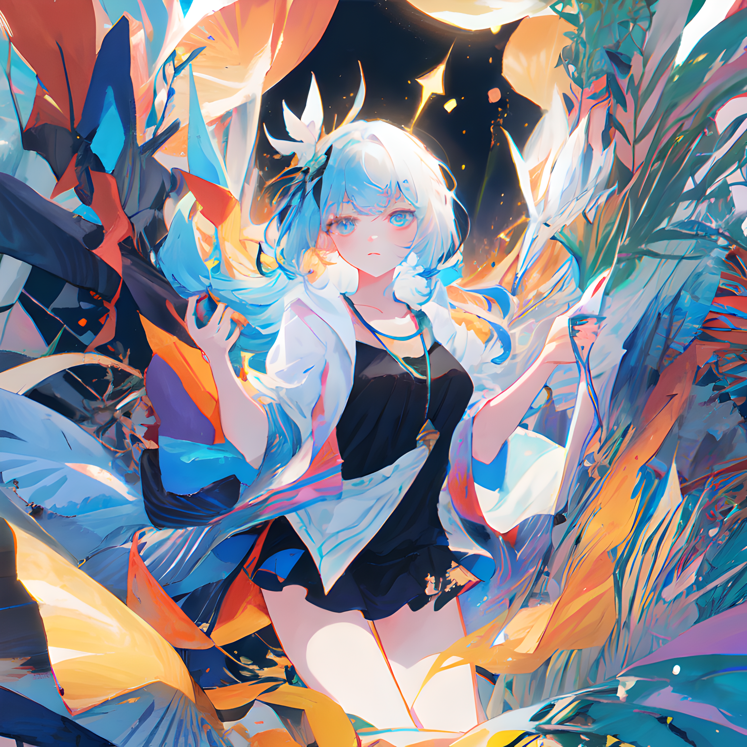 少女-ai绘图AI生成