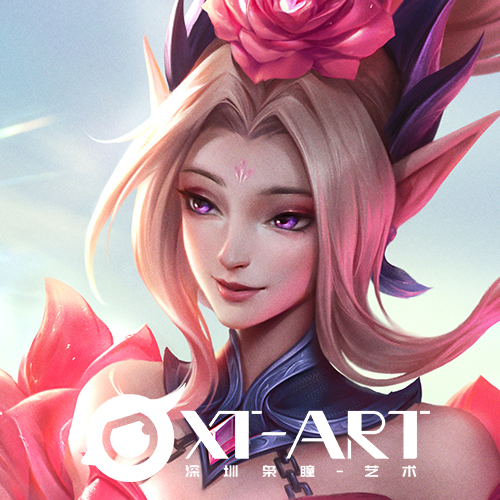 《英雄联盟》炫彩-幽梦玫瑰迦娜