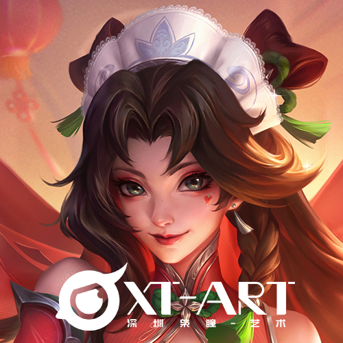 《英雄联盟》炫彩-点心宝贝萨勒芬妮头像同人高清图