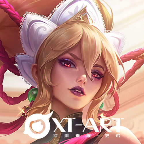 《英雄联盟》炫彩-点心宝贝辛德拉头像同人高清图