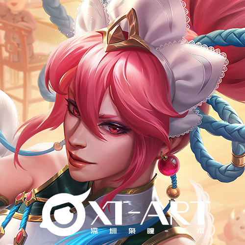 《英雄联盟》炫彩-点心宝贝辛德拉头像同人高清图