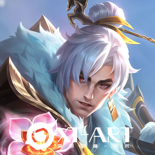 《LOL》踏雪寻梅-杰斯头像同人高清图