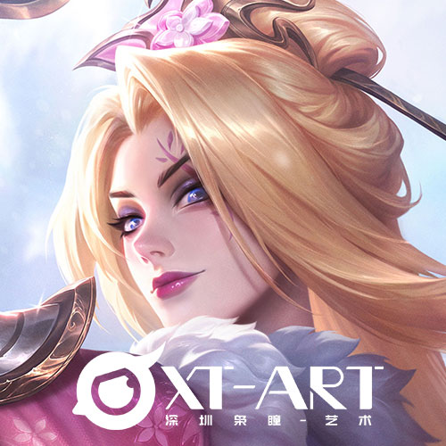 《LOL》踏雪寻梅-卡特琳娜头像同人高清图