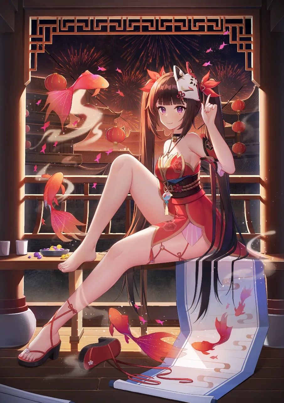 花火头像同人高清图